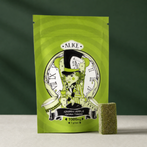 Alice - Green Apple Mushroom Gummy 1000mg - cannabis edible product photo