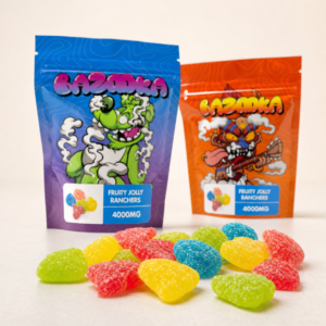 Bazooka - Fruity Jolly Ranchers Gummies 4000mg THC - cannabis edible product view 2