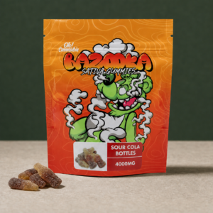 Bazooka - Sour Cola Bottles Gummies 4000mg THC - cannabis edible product photo