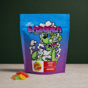 Bazooka - Sweet Fish Gummies 4000mg THC - cannabis edible product photo