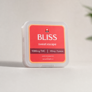 Bliss Edibles - Sweet Escape Gummies 1080mg THC - cannabis edible product photo