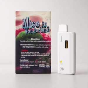Burn - Alice in Wonderland Sativa Disposable Vape 2g - cannabis vaporizer product view 2