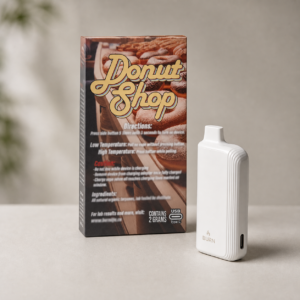 Burn - Donut Shop Hybrid Disposable Vape 2g - cannabis vaporizer product view 2