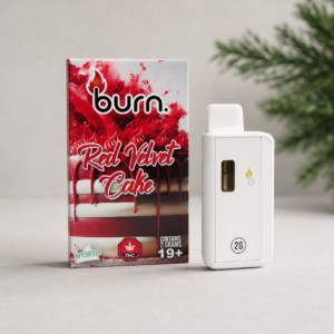 Burn - Red Velvet Cake Hybrid Disposable Vape 2g - cannabis vaporizer product photo