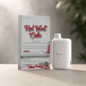 Burn - Red Velvet Cake Hybrid Disposable Vape 2g - cannabis vaporizer product view 2