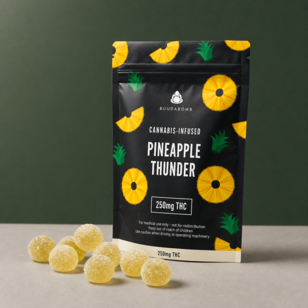 BuudaBomb - Pineapple Thunder 250mg - cannabis edible product photo