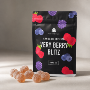 BuudaBomb - Very Berry Blitz 250mg - cannabis edible product photo