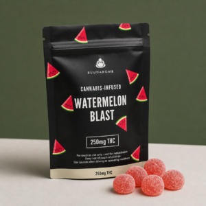 BuudaBomb Watermelon Blast 250mg - cannabis edible product photo
