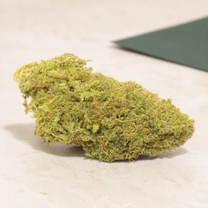 Chem Berry D cannabis flower side macro view