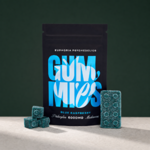 Euphoria Psychedelics - Blue Raspberry 6000mg - cannabis edible product photo