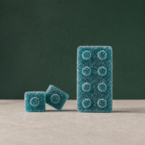 Euphoria Psychedelics - Blue Raspberry 6000mg - cannabis edible product view 2