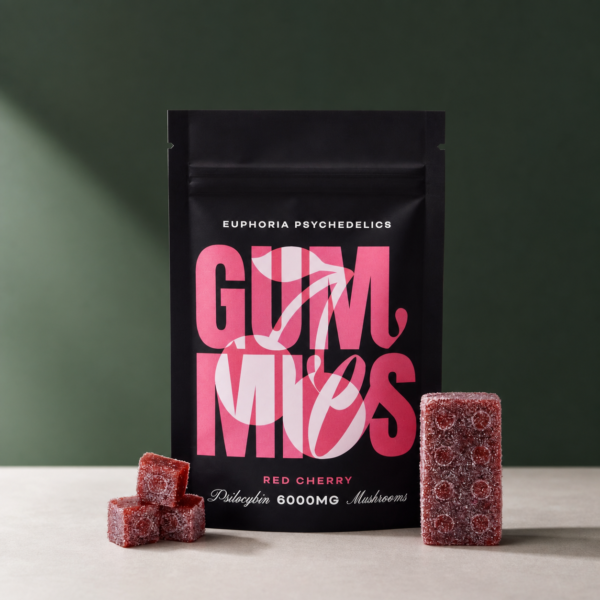 Euphoria Psychedelics - Red Cherry 6000mg - cannabis edible product photo