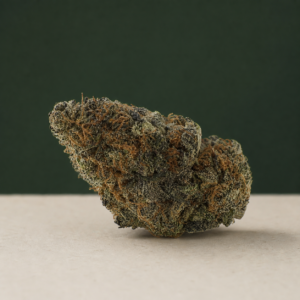 Floral Frost AAAA flower broadside macro showing dense bud texture