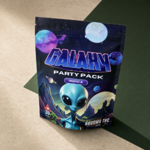 Galaxy Party Pack Indica 6000mg gummy pouch