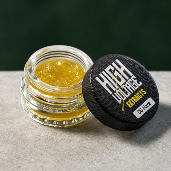 High Voltage Extracts - OG Haze Sauce (Sativa) 1g - cannabis concentrate product photo