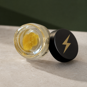 High Voltage Extracts - Mc x Crescendo Sauce (Hybrid) 1g - cannabis concentrate product view 4