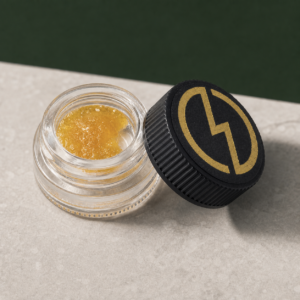 High Voltage Extracts - Strawberry Nuken Sauce (Indica) 1g - cannabis concentrate product photo