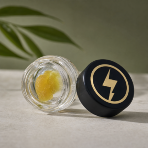 High Voltage Extracts - Strawberry Nuken Sauce (Indica) 1g - cannabis concentrate product view 4