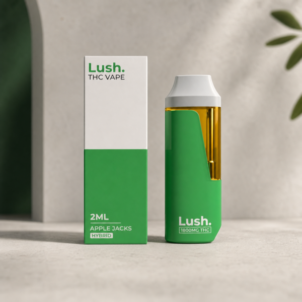 LUSH - Apple Jacks Hybrid Disposable Vape 2mL - cannabis vaporizer product photo