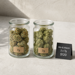 Mix & Match - 2 x 7g for $120