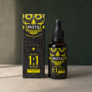 MOTA - THC:CBD 1:1 Tincture 1000mg (30mL) - cannabis tincture product photo