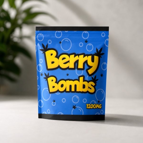 Northern Extractions - Berry Bomb Gummies 1200mg THC - cannabis edible product photo