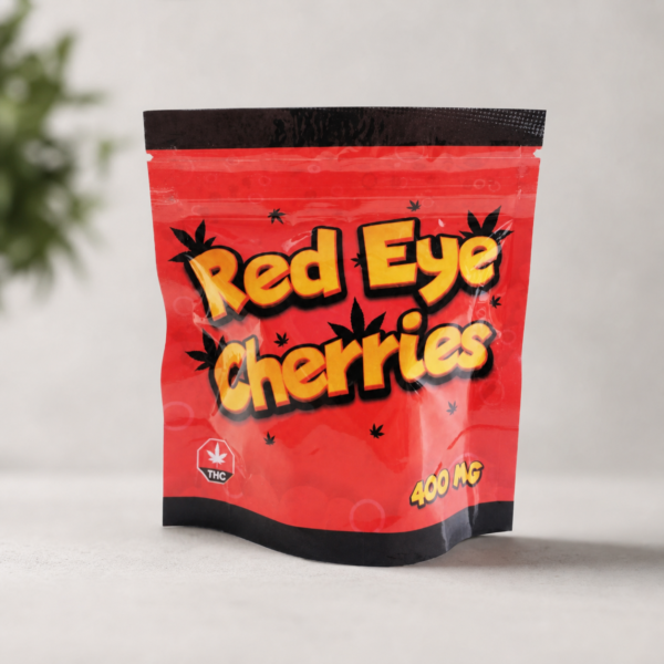 Northern Extractions - Red Eye Cherries Gummies 400mg THC - cannabis edible product photo