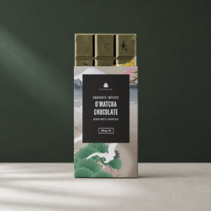 BuudaBomb - O’ Matcha Chocolate 300mg - cannabis edible product photo