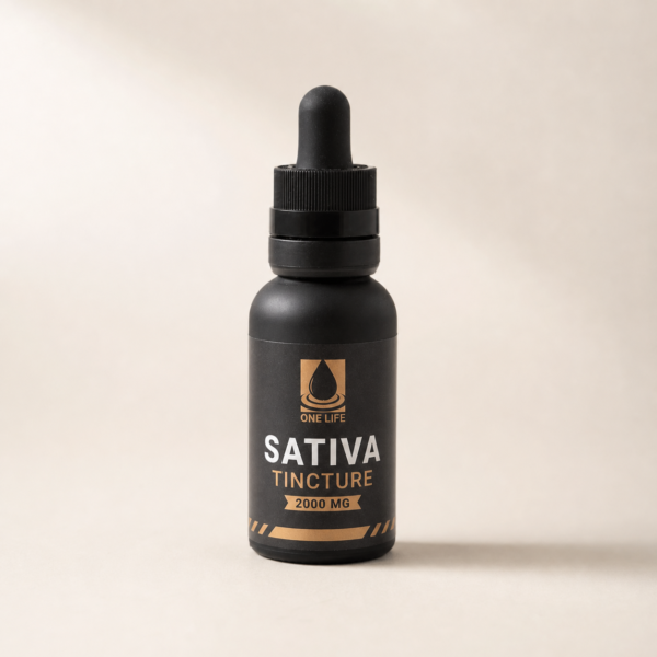 One Life - Sativa Tincture 2000mg THC - cannabis tincture product photo