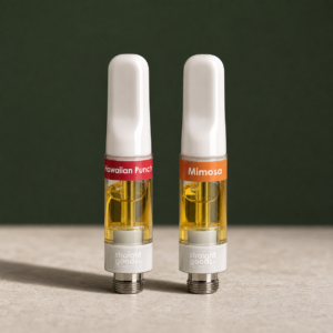 Straight Goods - 2 In 1 Combo - Hawaiian Punch (Sativa) x Mimosa (Sativa) Cartridges - cannabis vaporizer product view 2