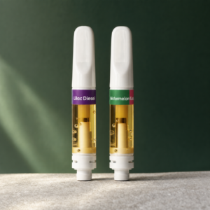 Straight Goods - 2 In 1 Combo - Lilac Diesel (Hybrid) x Watermelon Kush (Indica) Cartridges - cannabis vaporizer product view 2