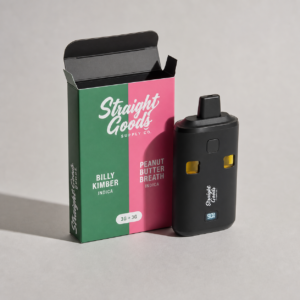 Straight Goods - Billy Kimber + Peanut Butter Breath Dual-Chamber Vape 6g - cannabis vaporizer product view 2