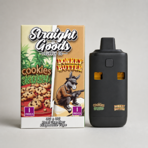 Straight Goods - Cookies Kush + Donkey Butter Dual-Chamber Vape 6g - cannabis vaporizer product photo