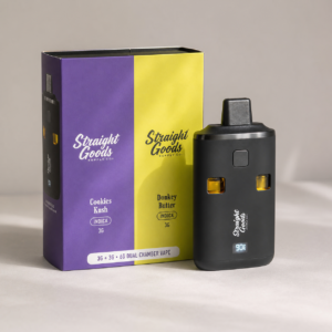 Straight Goods - Cookies Kush + Donkey Butter Dual-Chamber Vape 6g - cannabis vaporizer product view 2