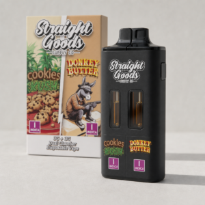 Straight Goods - Cookies Kush + Donkey Butter Dual-Chamber Vape 6g - cannabis vaporizer product view 3