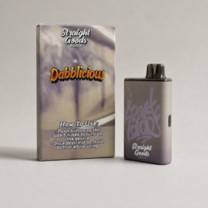 Straight Goods - Dabbalicious Indica Disposable Vape 3g - cannabis vaporizer product view 2