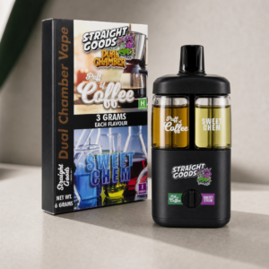 Straight Goods - Puff of Coffee + Sweet Chem Dual-Chamber Vape 6g - cannabis vaporizer product view 2