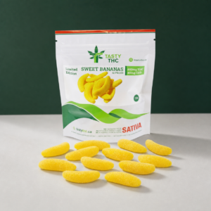Tasty THC - Sweet Banana (480mg THC/40mg CBD) - cannabis edible product photo