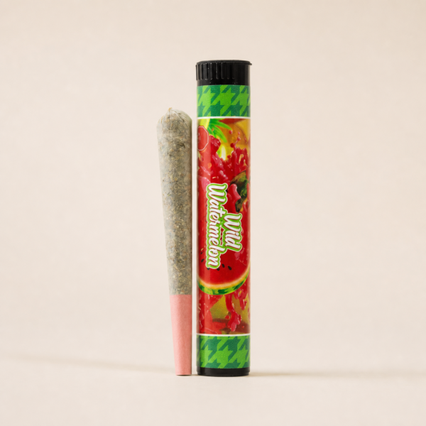 Wild Watermelon Triple-Infused Pre-Roll 1g - cannabis pre-roll product photo